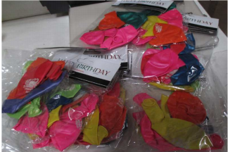 Baloane pentru aniversari - set de 6 pachete