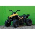 Mini ATV electric pentru copii Tiger 35W 12V #Galben
